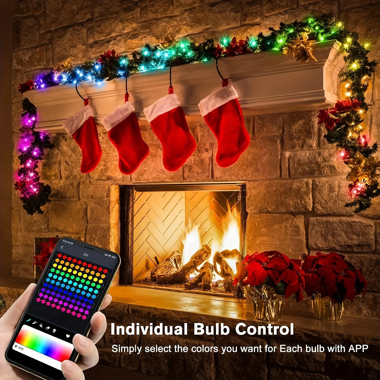 Waterproof WS2812B LED String  - Home Decor App Free ulasan dan harga