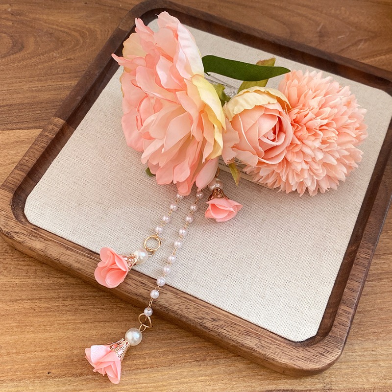 Bohemian Artificial Peony Flow - Home Decor Handicraft ulasan dan harga