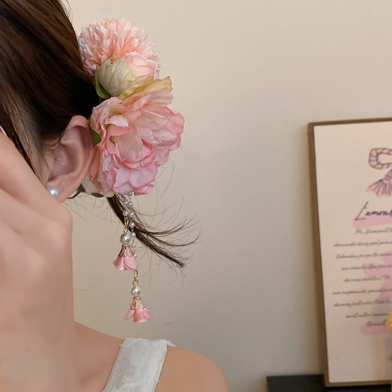 Bohemian Artificial Peony Flow - Home Decor Handicraft ulasan dan harga