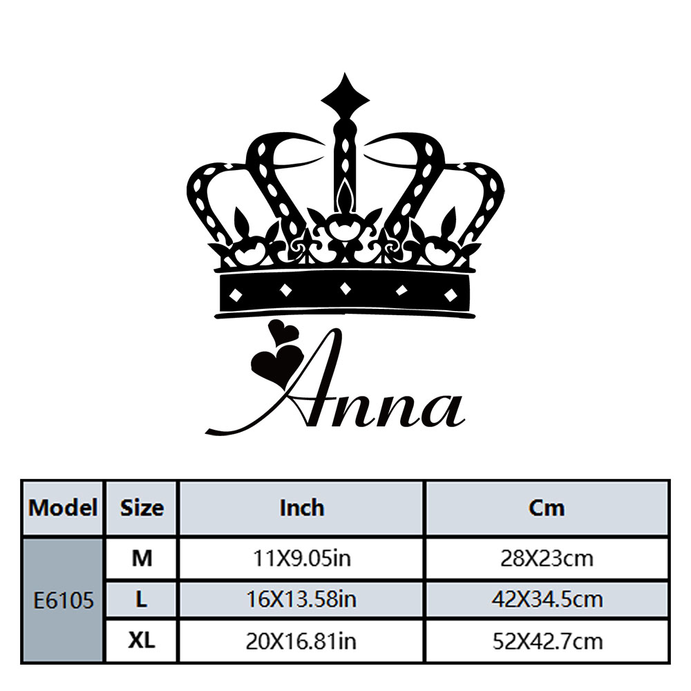 1PC Excellent Queen Personaliz - Home Decor Wall Stickers ulasan dan harga