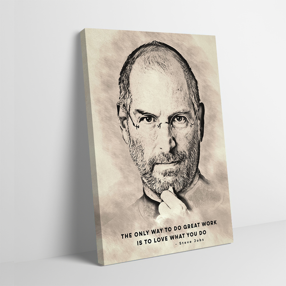 Steve Jobs Famous Quotes Print - Home Decor Jobs ulasan dan harga